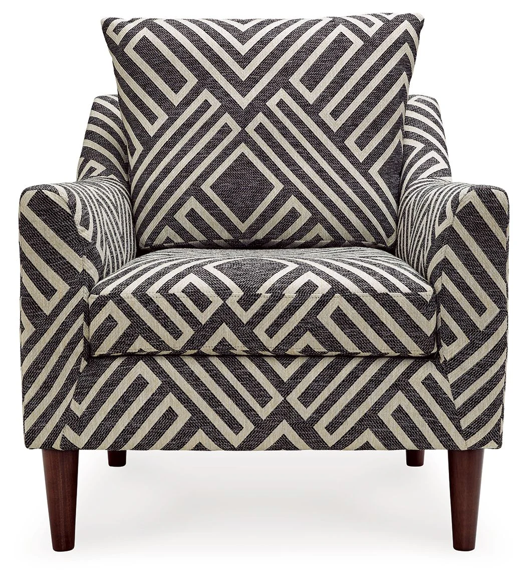 Morrilton Next-Gen Nuvella - Accent Chair - Natural / Charcoal - Image 4
