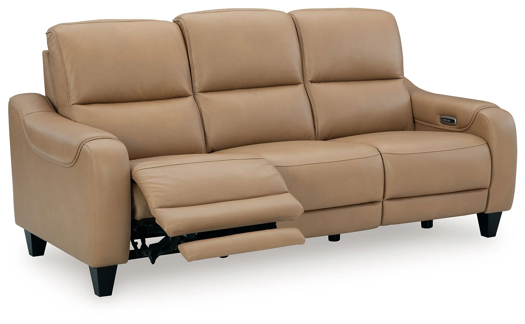 Mosswell - Power Reclining Sofa With Adj Headrest - Toffee - Image 2