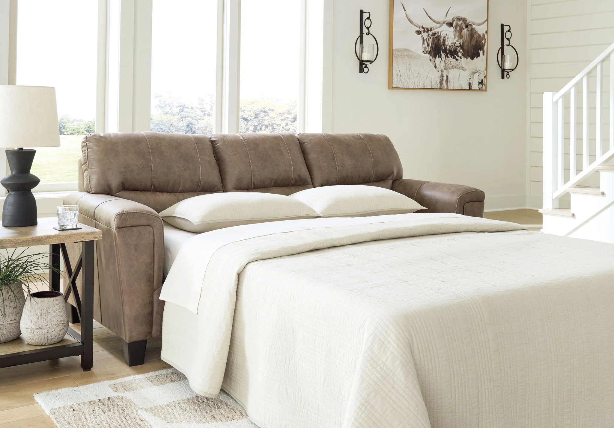 Navi - Queen Sofa Sleeper - Fossil - Image 4