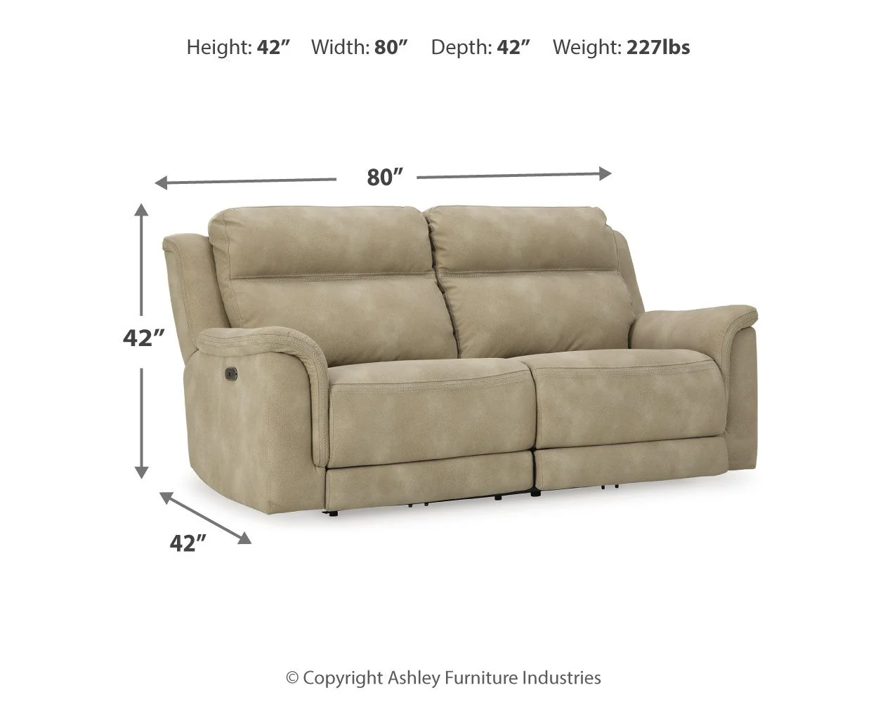 Next-Gen Durapella - Reclining Power Sofa - Image 5