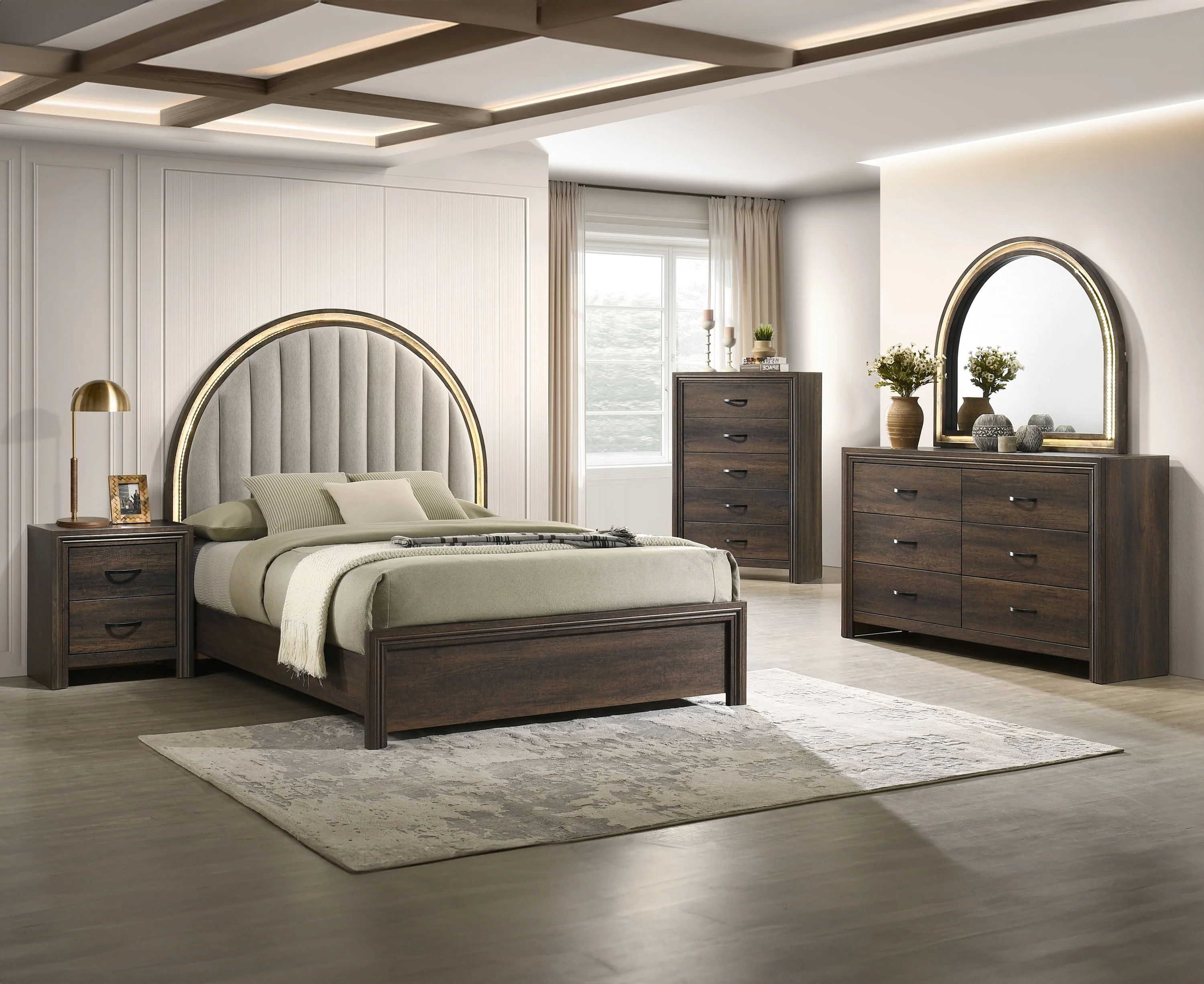 Noreen 2 Drawer Nightstand - Image 5