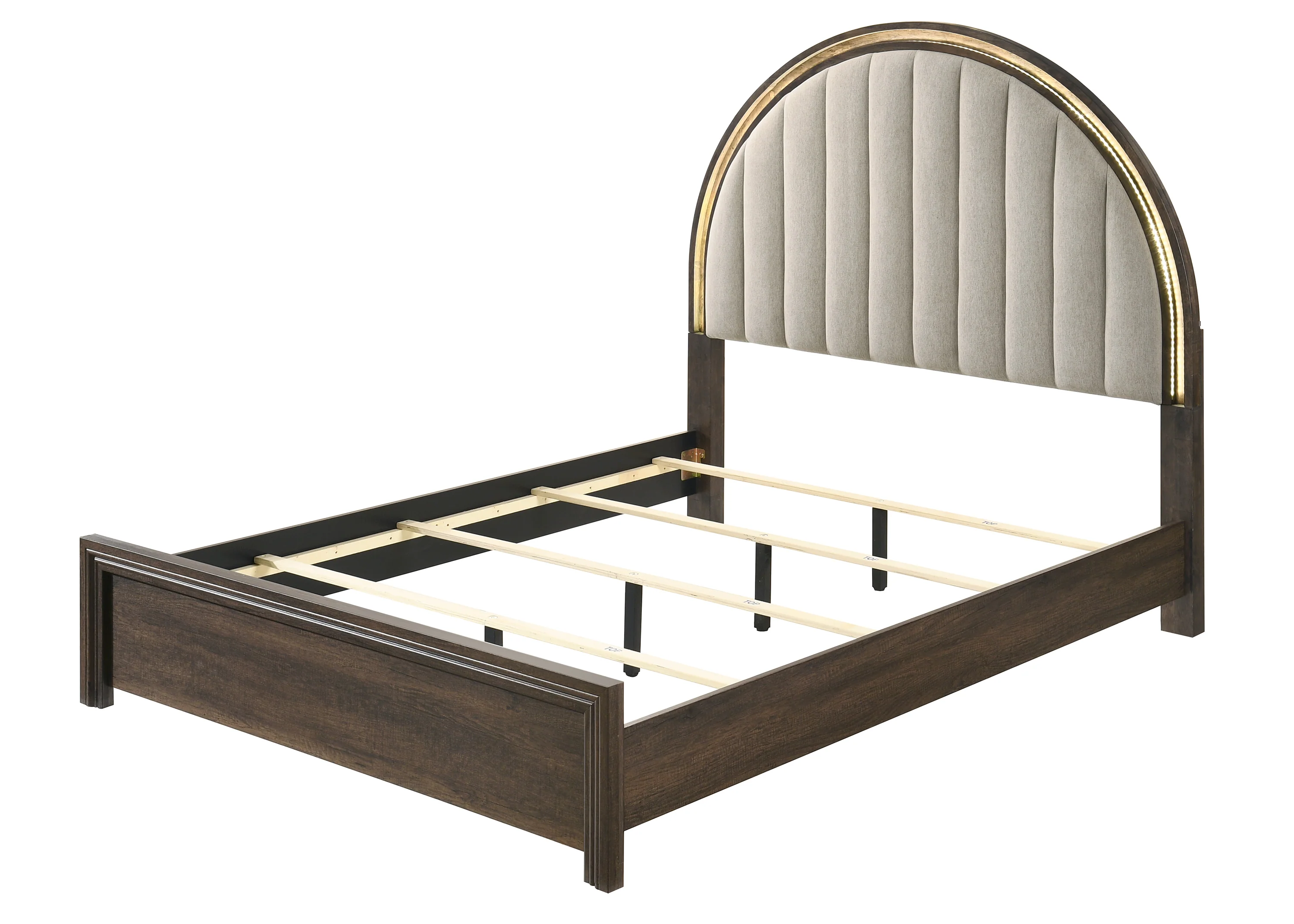 Noreen Arch Panel Bed in King or Queen Size - Image 3