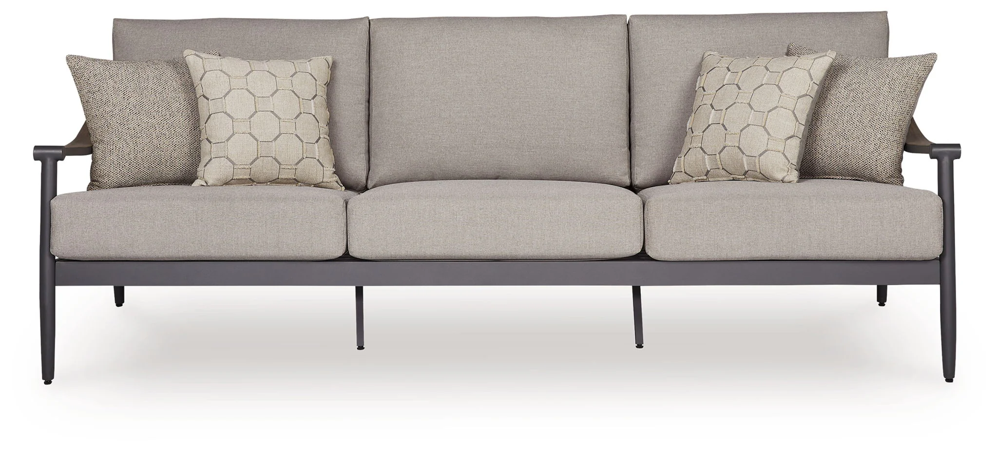 Ocean Beach - Sofa With Cushion - Gray - Image 2
