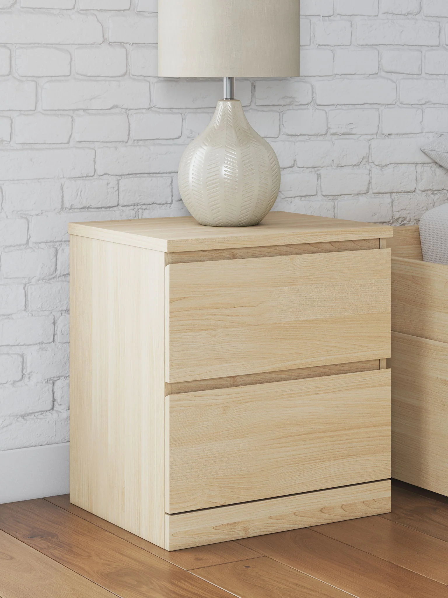 Onita - Two Drawer Night Stand - Image 3
