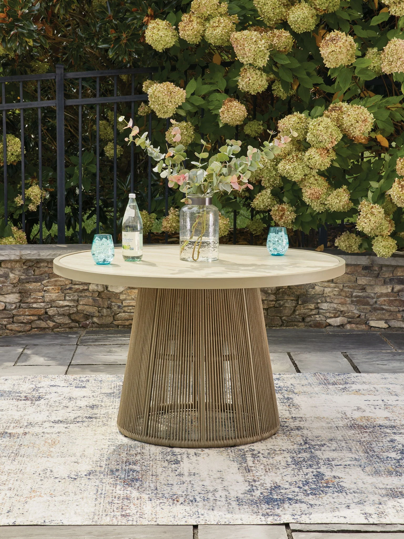 Orchard Beach - Outdoor Dining Table - Beige - Image 2