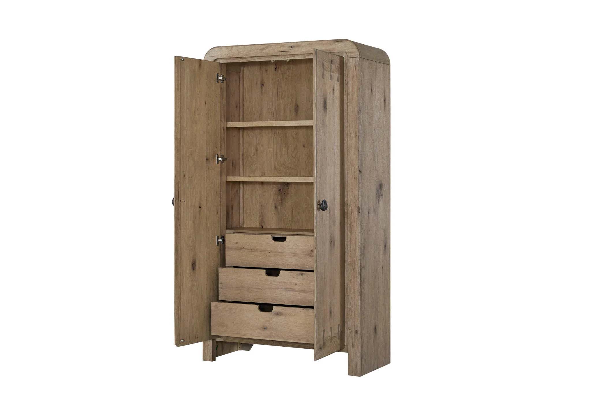 Pagosa - Armoire - English Knotty Oak - Image 4
