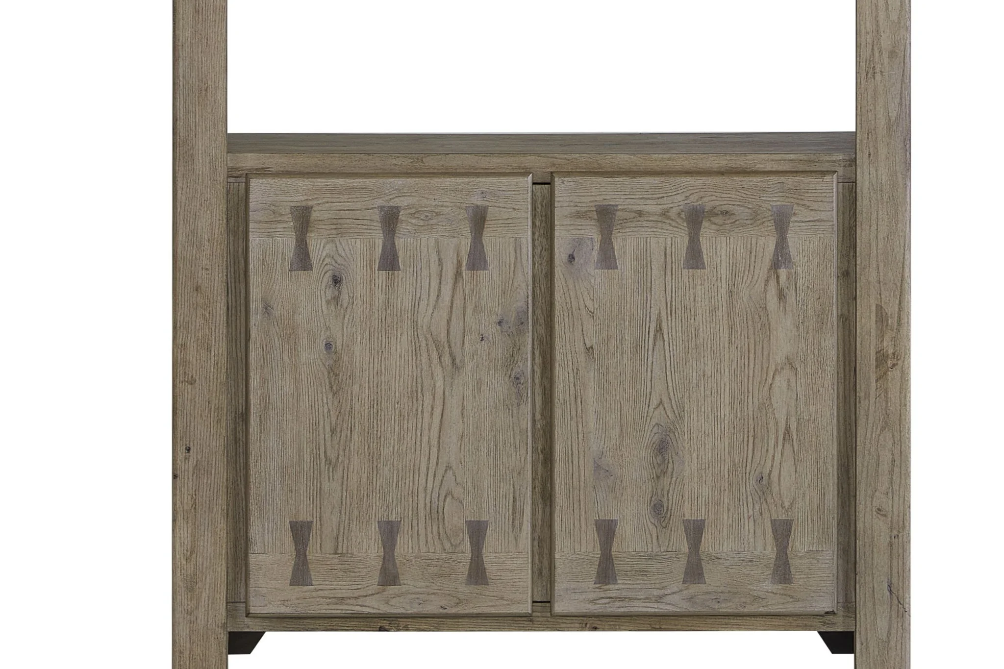 Pagosa - Bowtie Bookcase - English Knotty Oak - Image 4