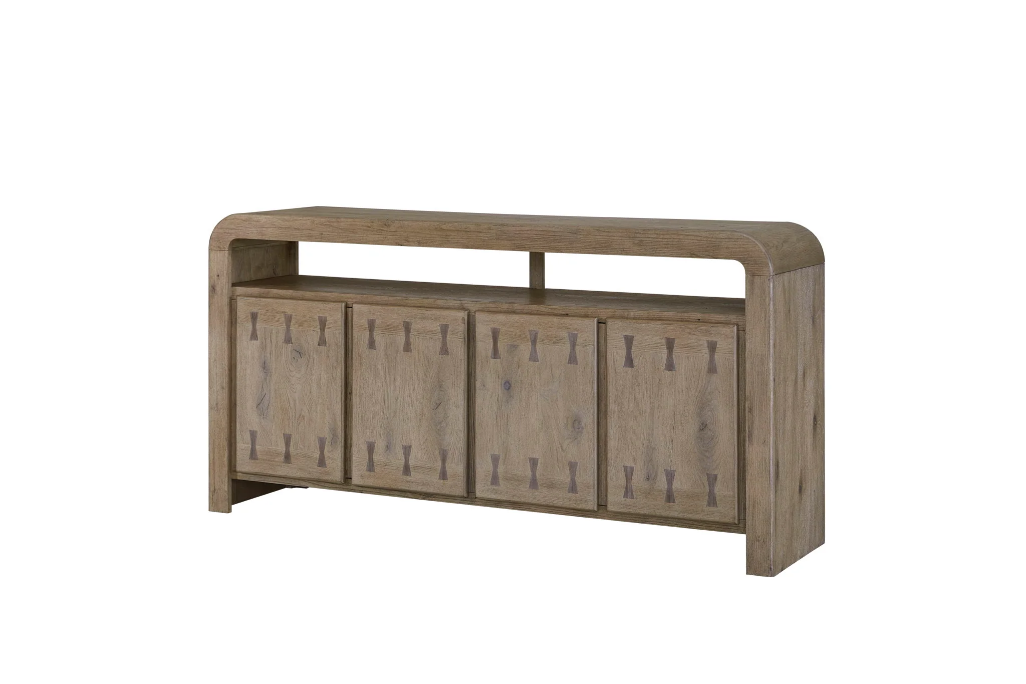 Pagosa - Bowtie Console - English Knotty Oak - Image 2