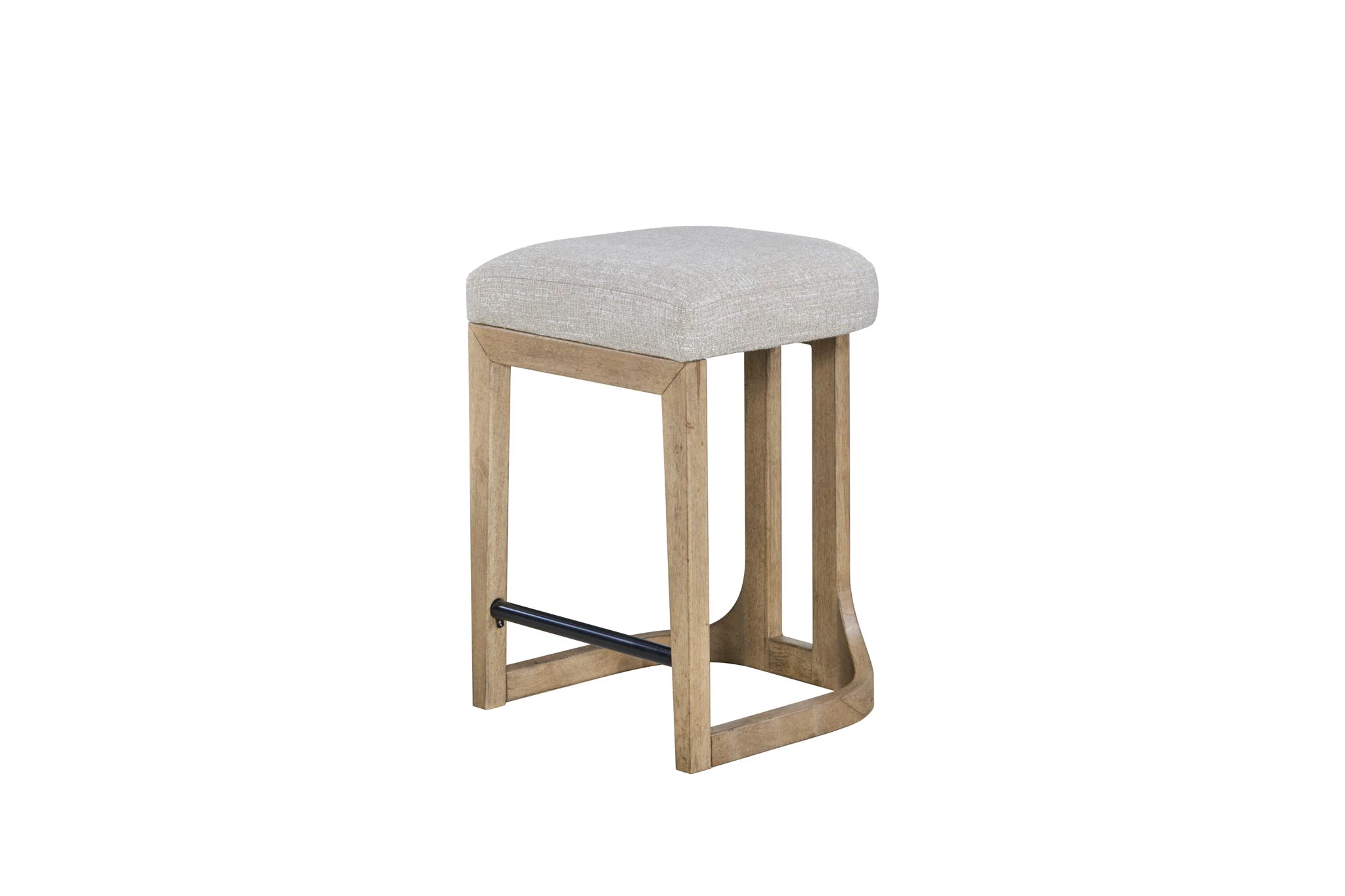 Pagosa - Counter Height Stool (Set of 2) - English Knotty Oak / Gray - Image 3