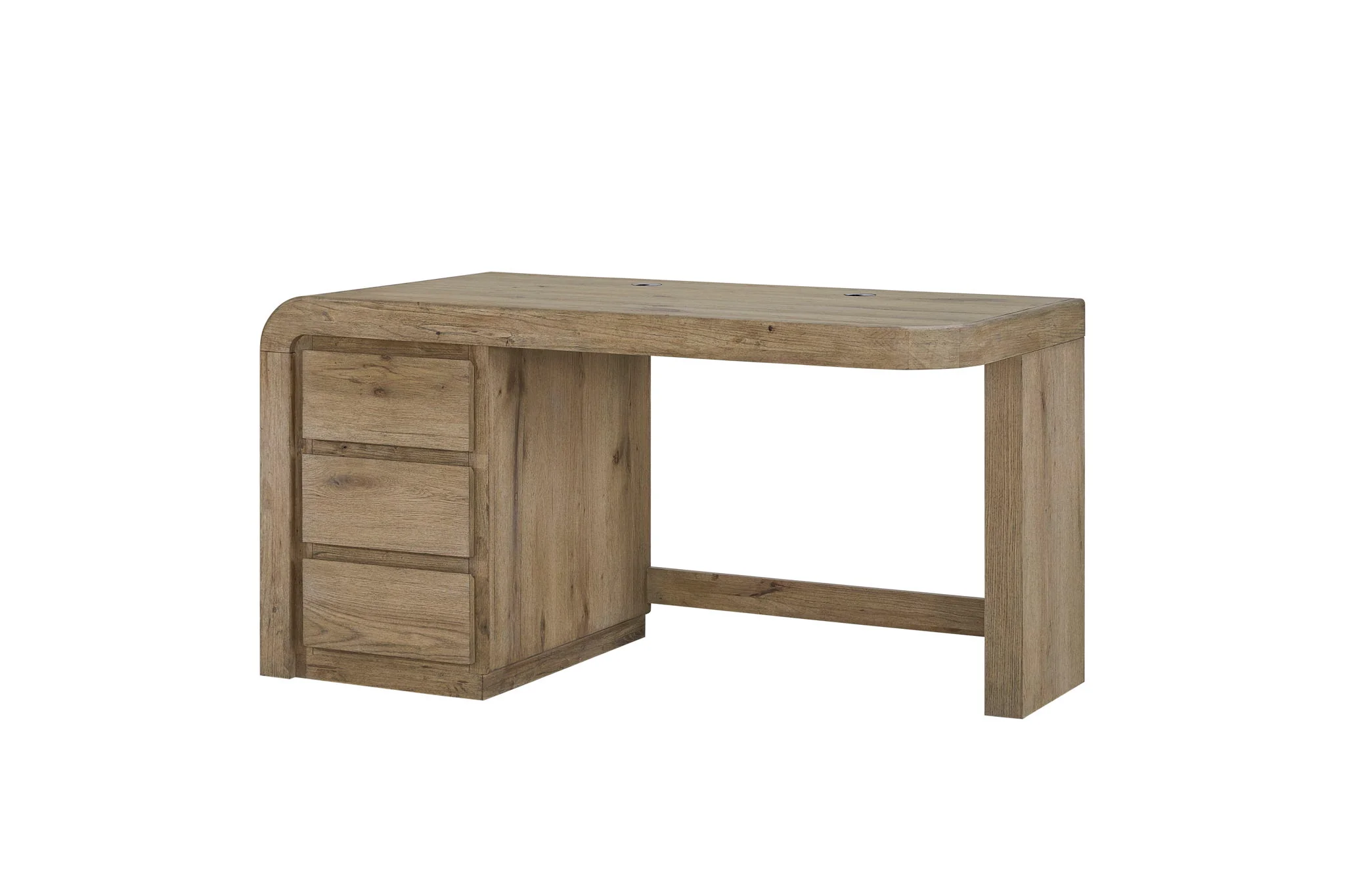 Pagosa - Junior Executive Desk - English Knotty Oak - Image 2