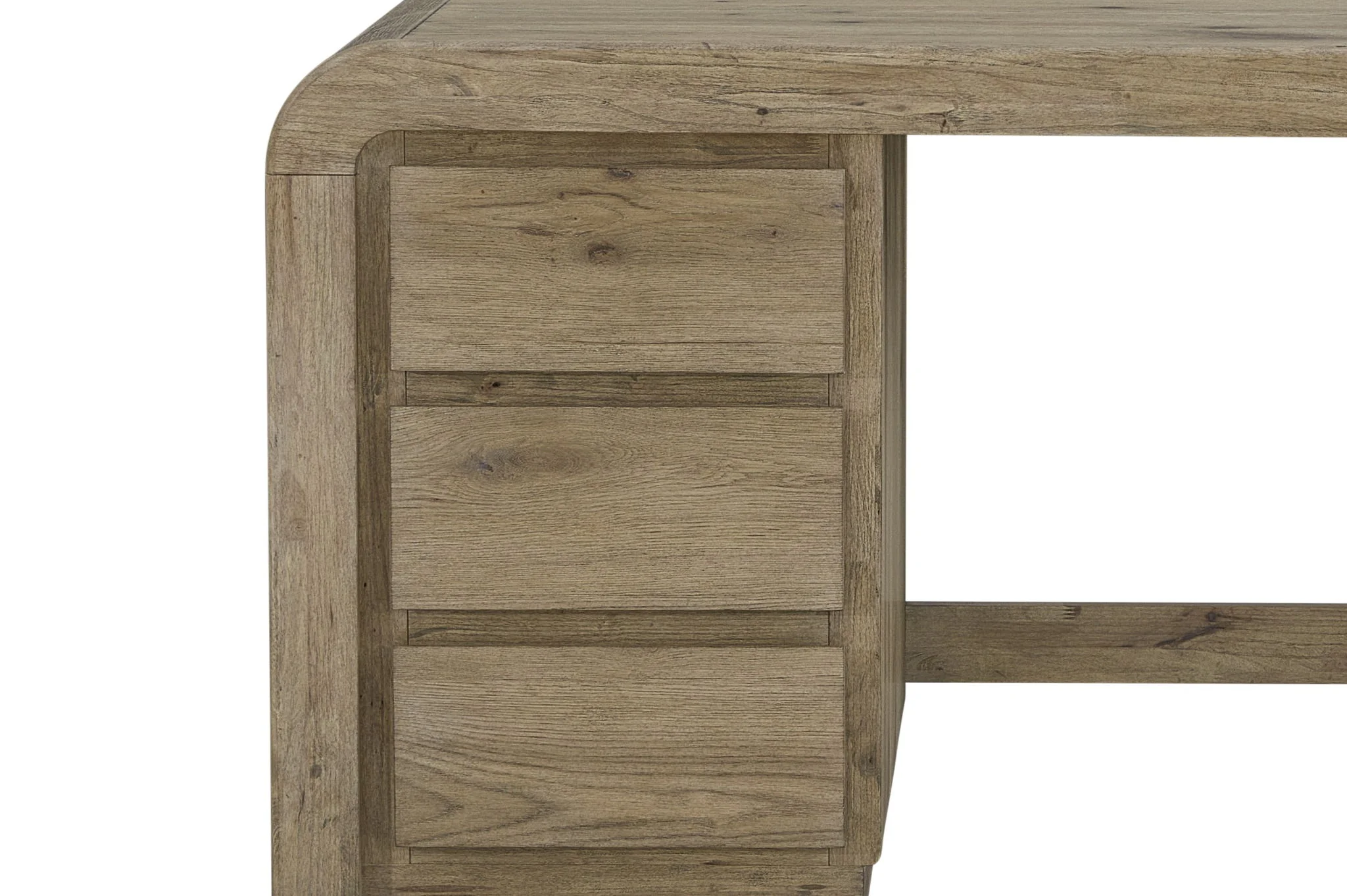 Pagosa - Junior Executive Desk - English Knotty Oak - Image 3