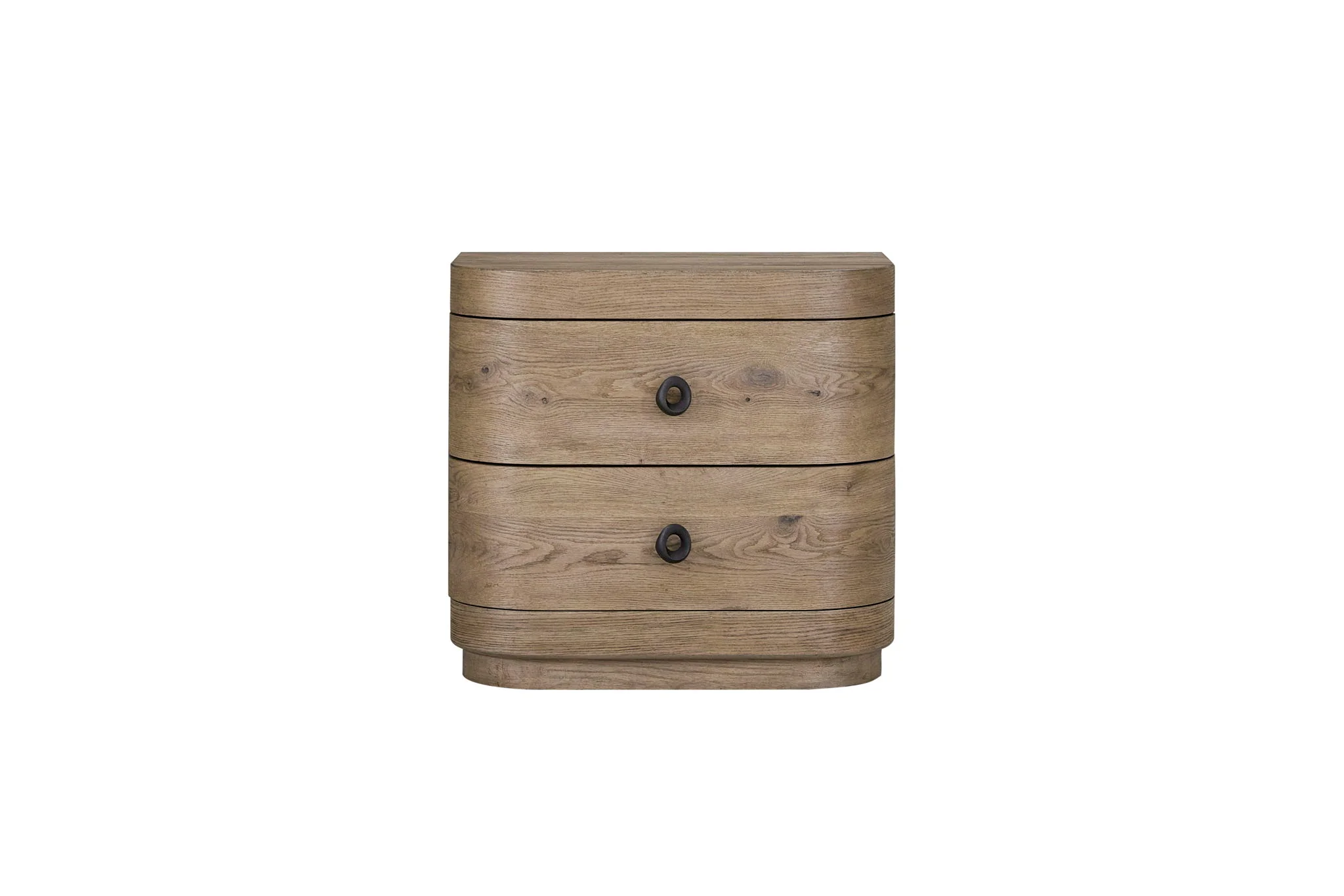 Pagosa - Large 2-Drawer Nightstand - English Knotty Oak