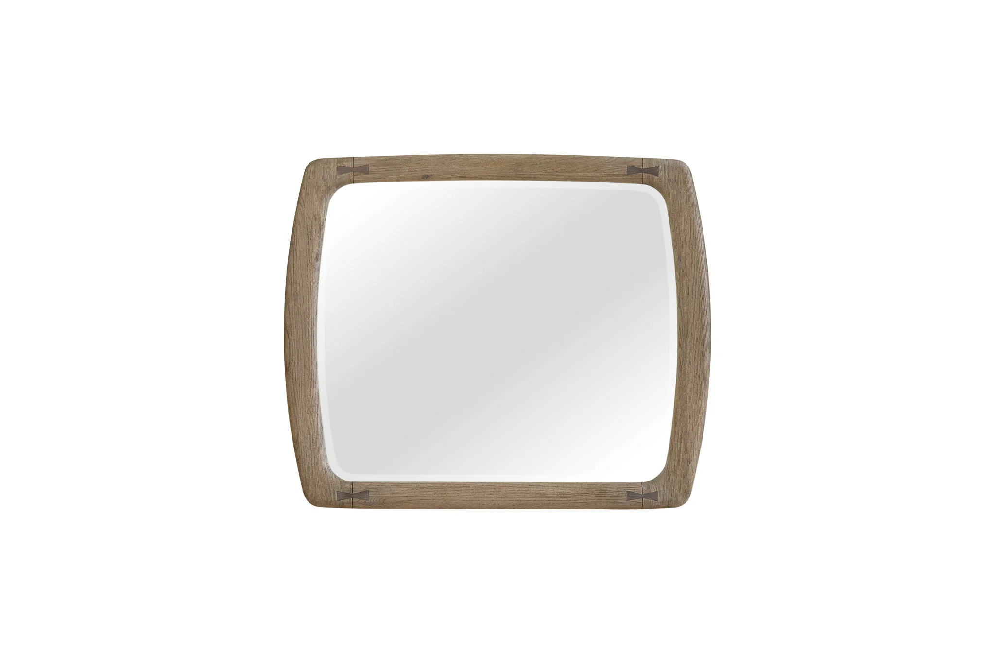 Pagosa - Mirror With Bowties - English Knotty Oak
