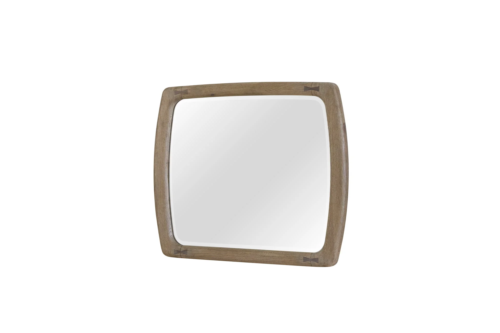 Pagosa - Mirror With Bowties - English Knotty Oak - Image 2