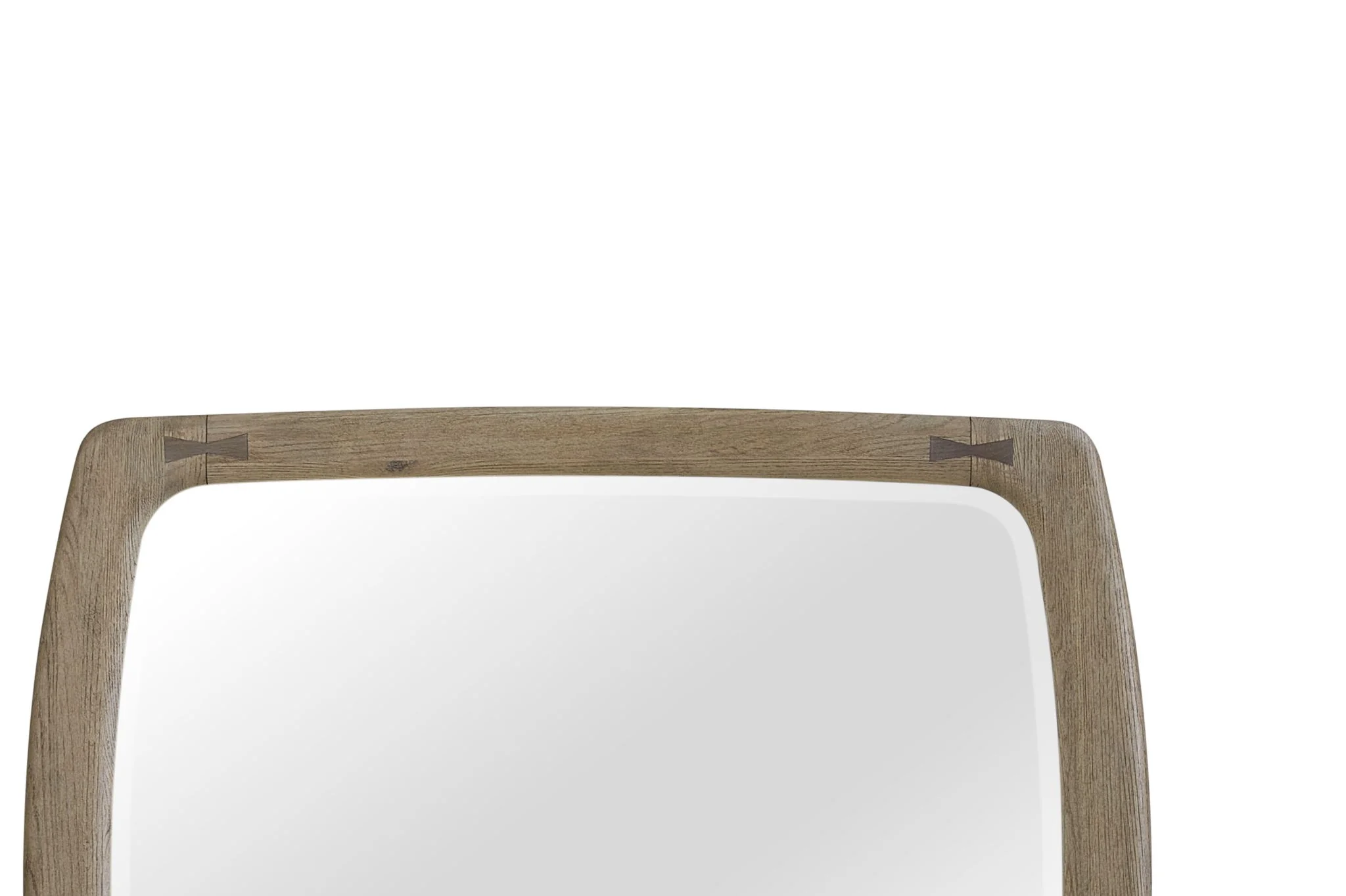 Pagosa - Mirror With Bowties - English Knotty Oak - Image 4