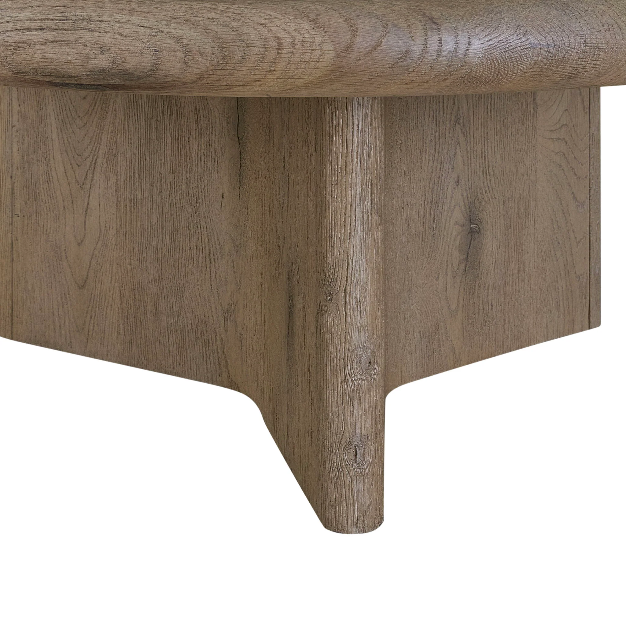 Pagosa - Round Cocktail Table - English Knotty Oak - Image 2