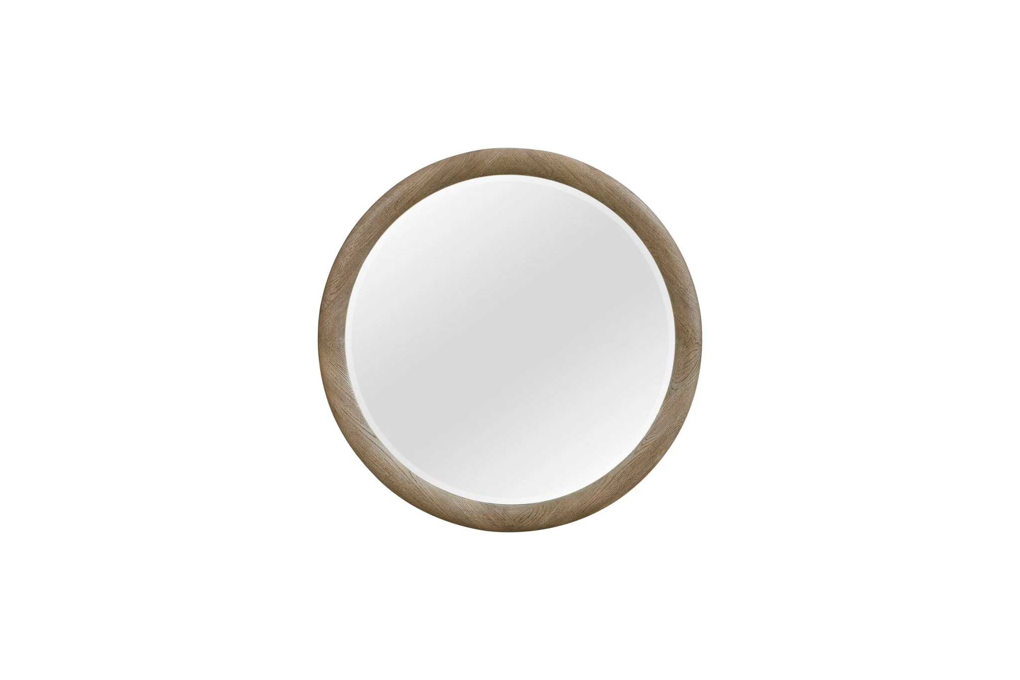 Pagosa - Round Mirror - English Knotty Oak