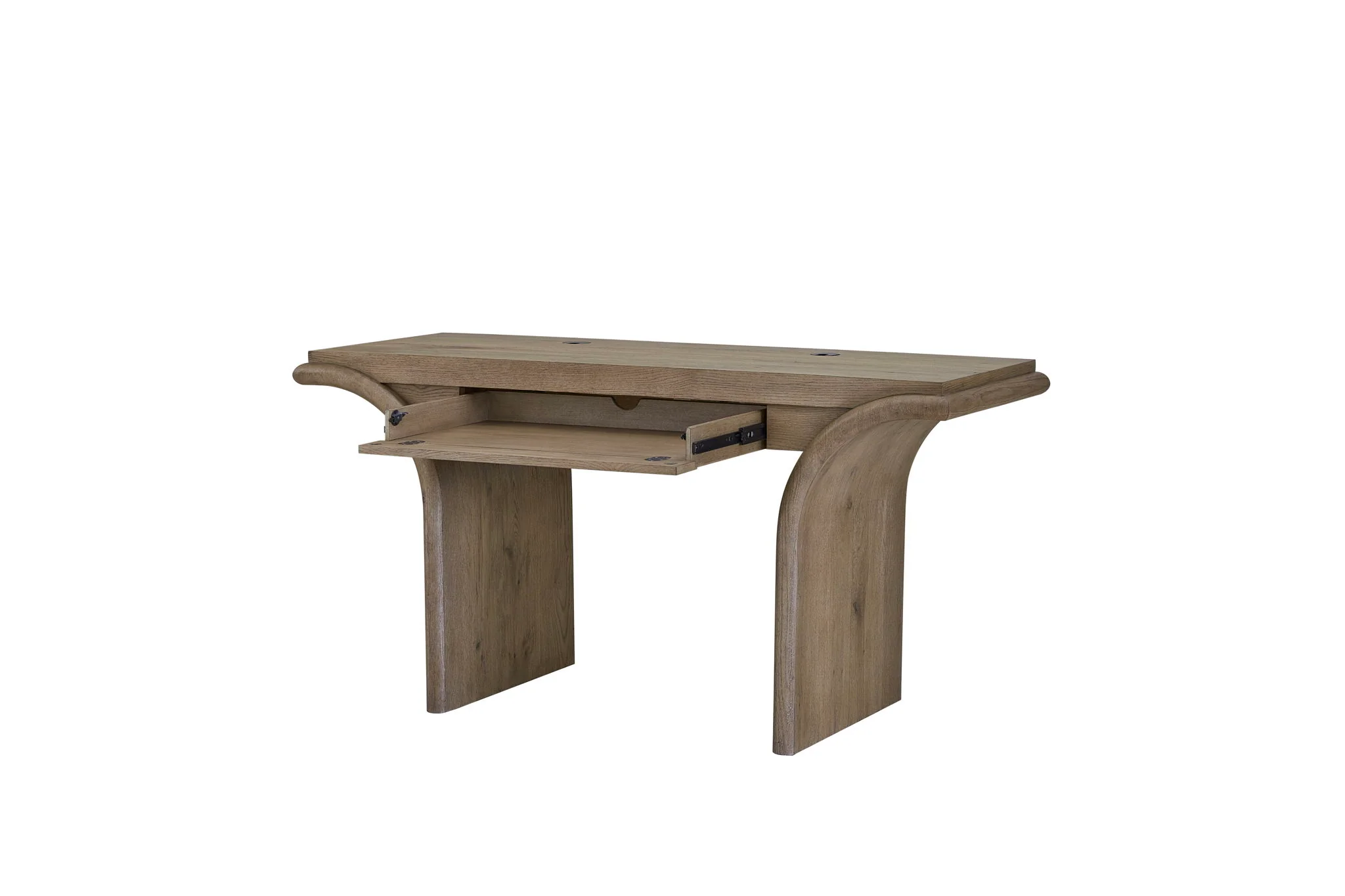 Pagosa - Waterfall Accent Desk - English Knotty Oak - Image 3