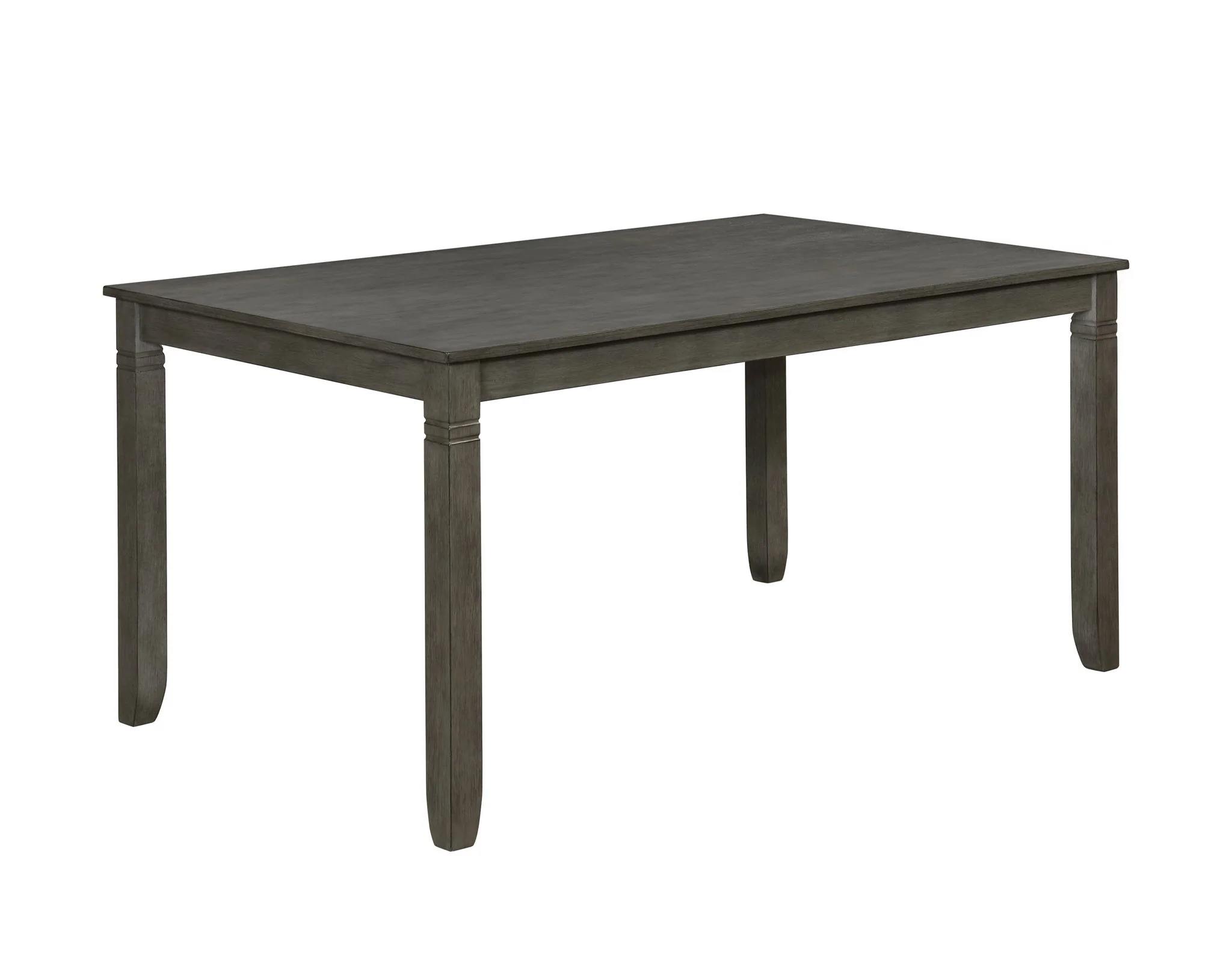 Paige - 6 Piece Dinette Set With Bench - Gray - Image 4