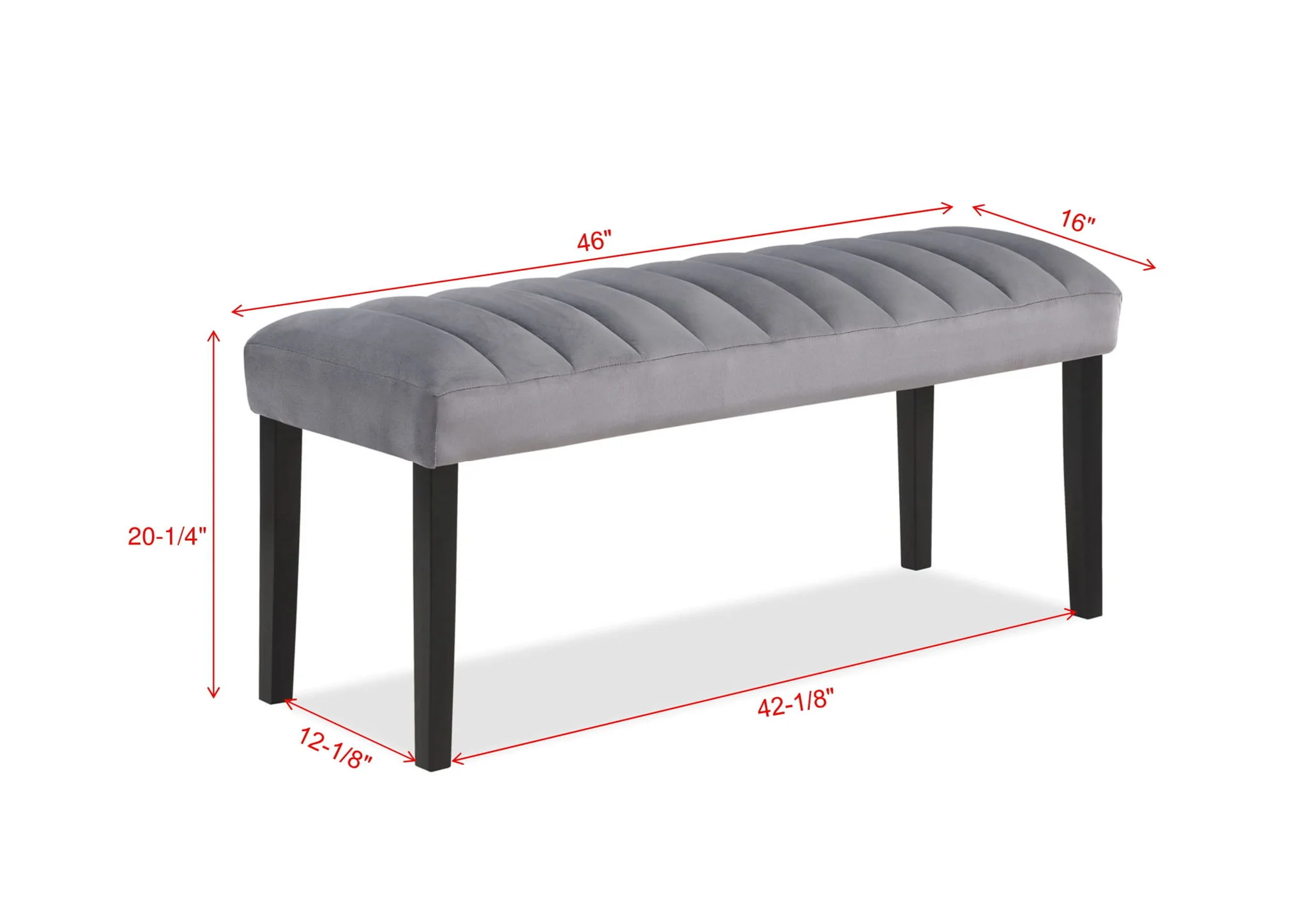 Pascal - Bench - Gray - Image 2