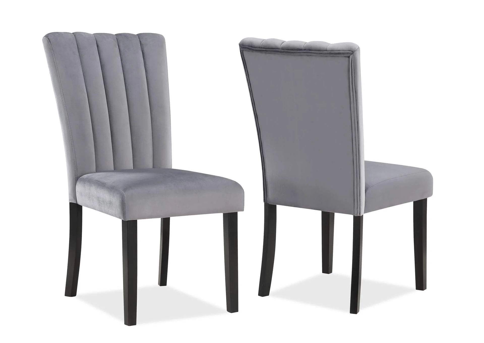 Pascal Black & White Faux Marble Dining Sets by Crown Mark - Image 5