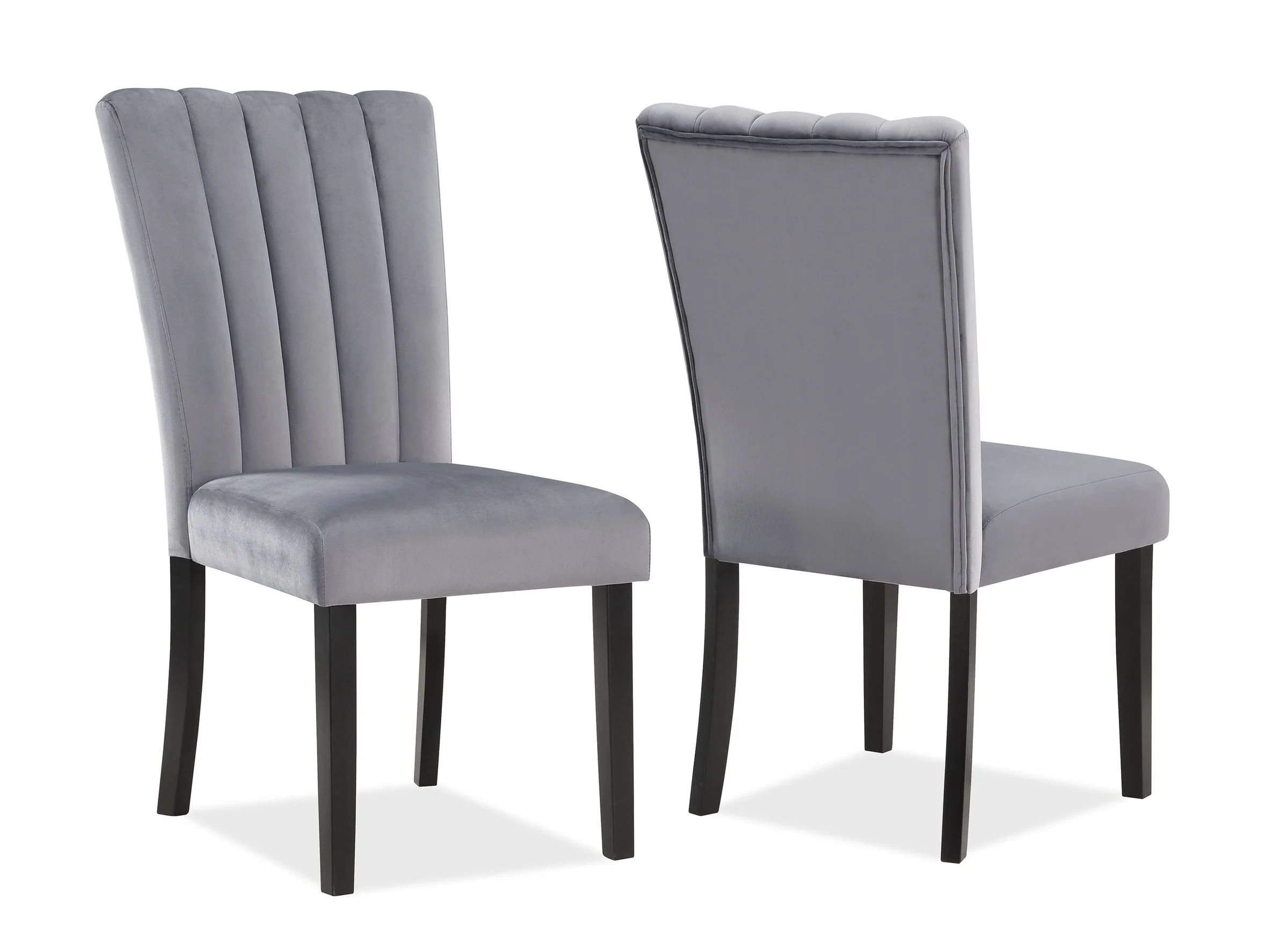Pascal Black & White Faux Marble Counter Height Dining Sets - Image 6