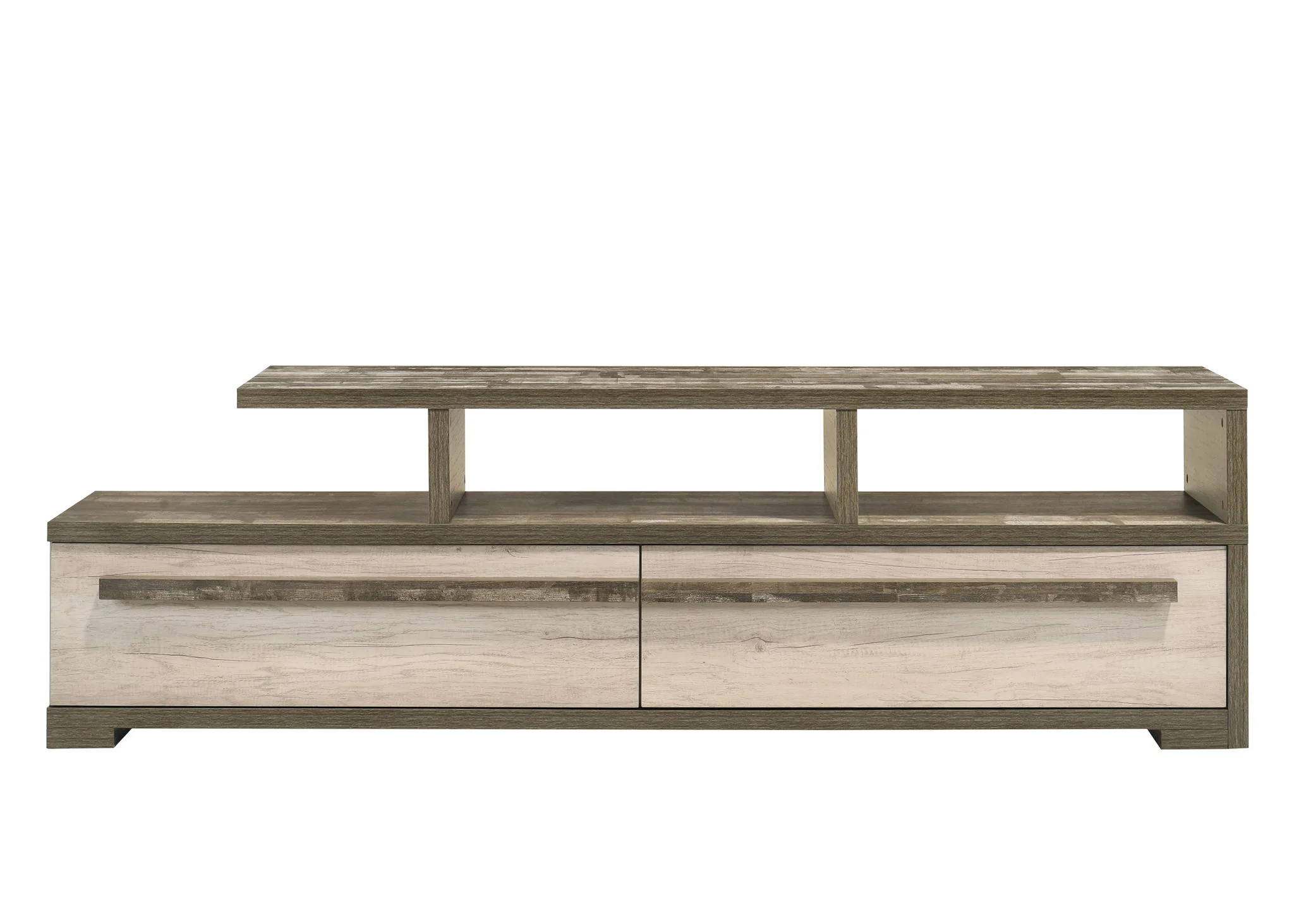 Patterson - TV Stand - Weathered White - Image 3