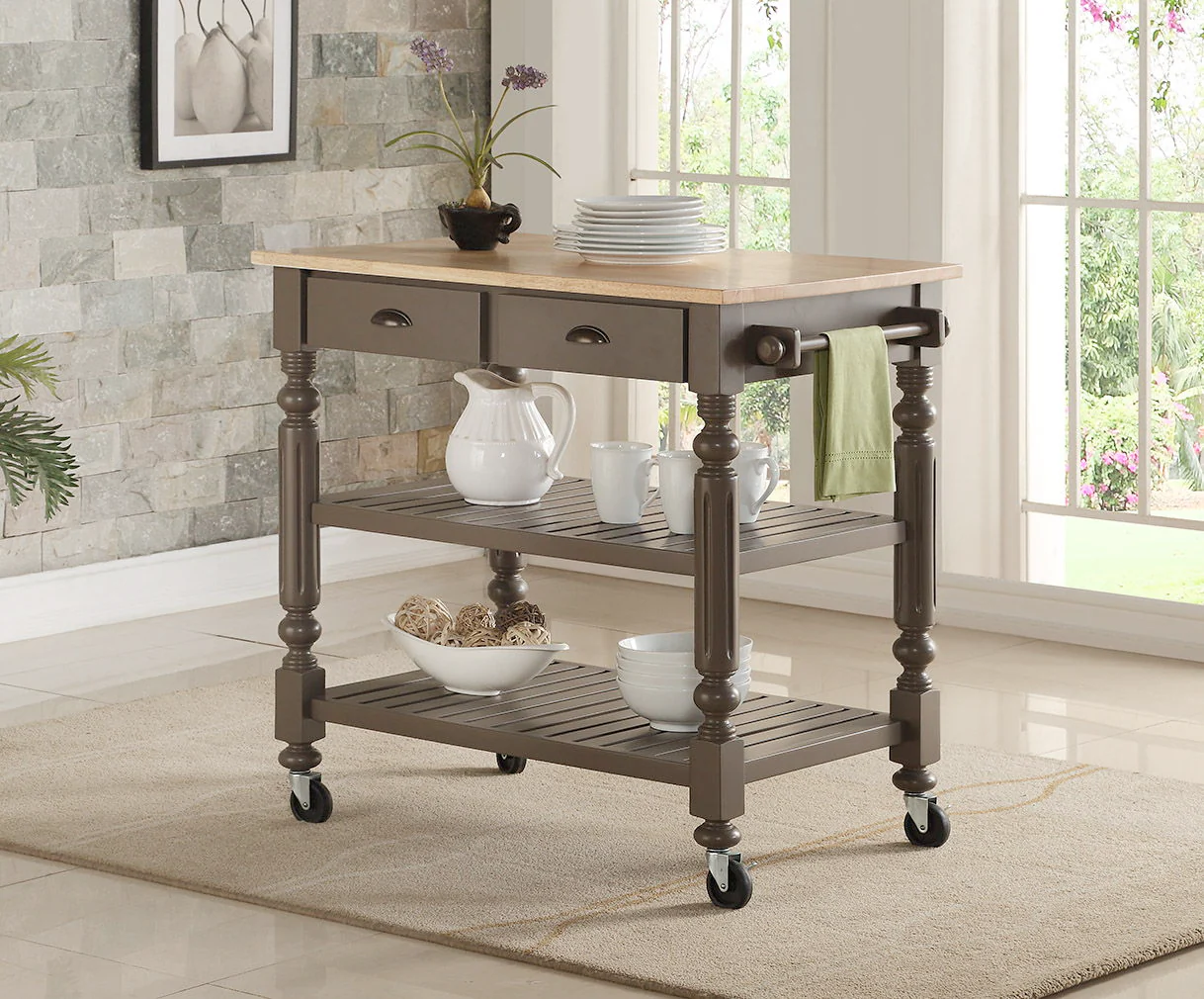 Payson - Kitchen Cart - Image 3