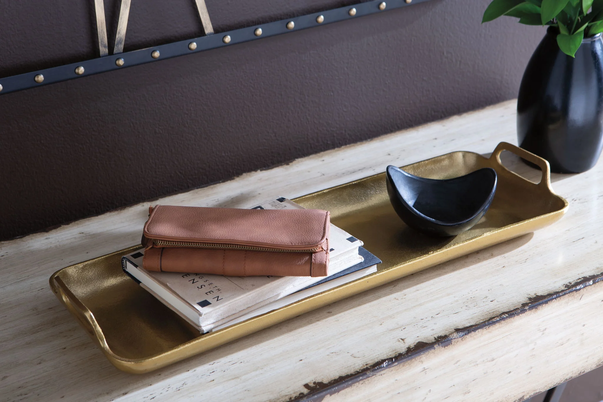 Posy - Tray - Gold Finish - Image 3
