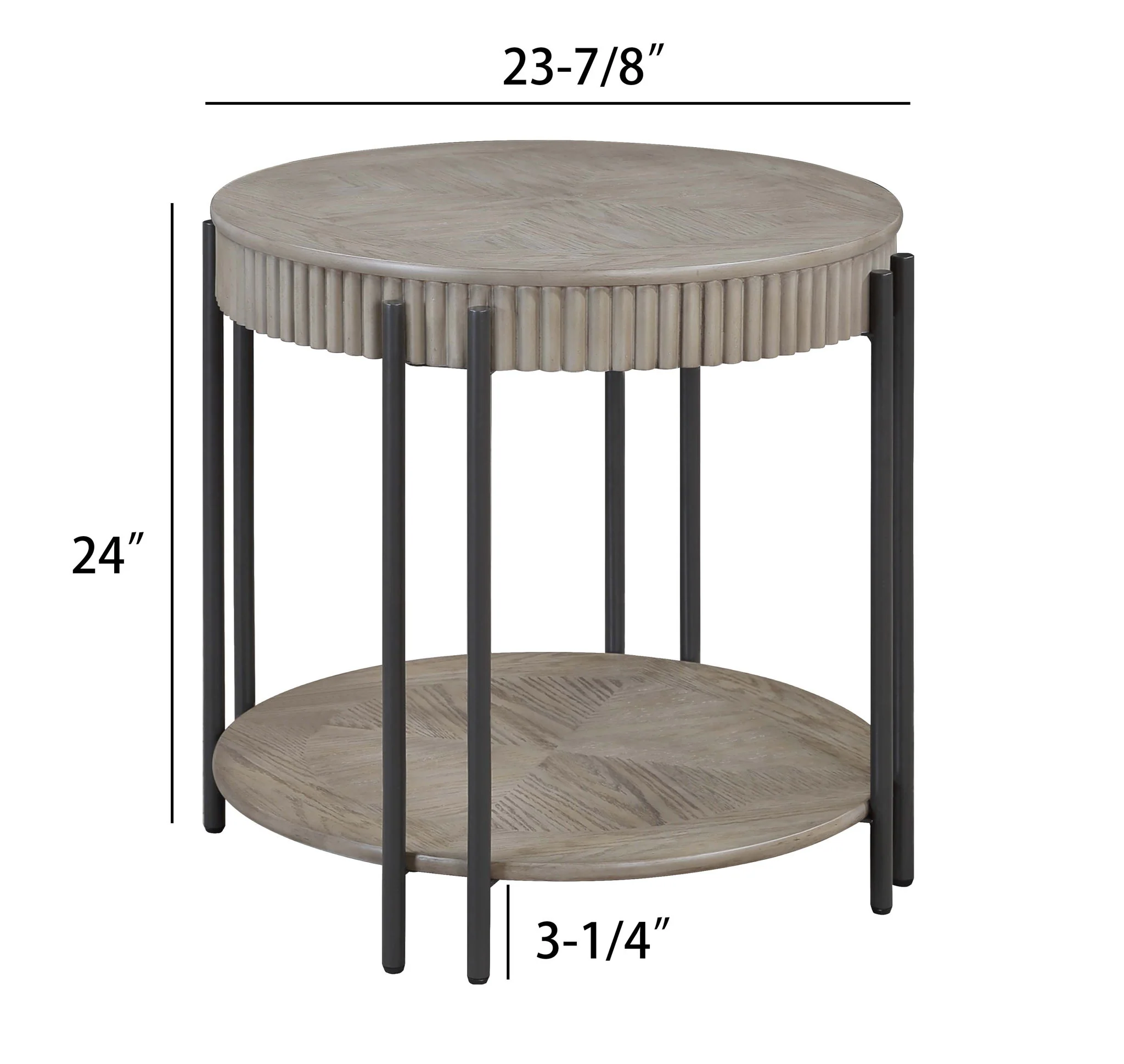 Providence - End Table - Light Brown - Image 2