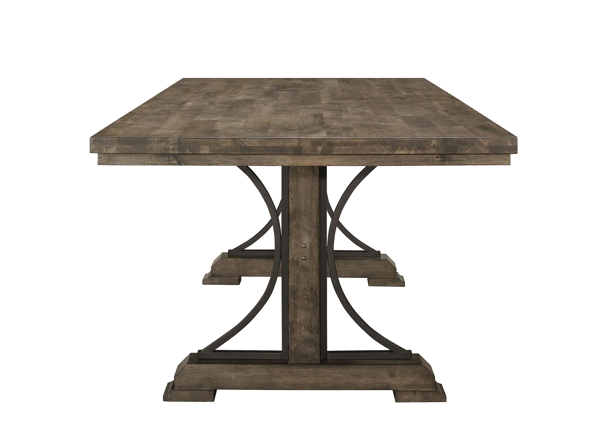 Quincy - Rectangle Dining Table - Brown - Image 2