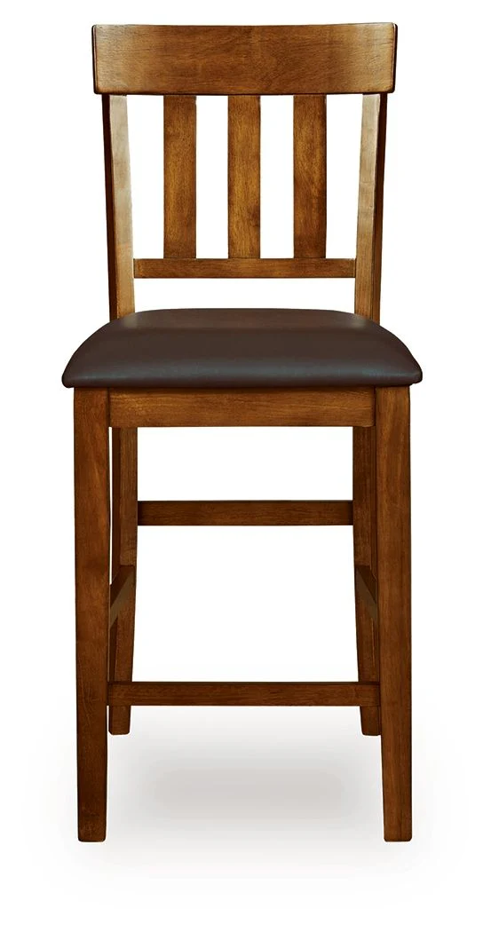 Ralene - Upholstered Barstool (Set of 2) - Medium Brown - Image 4
