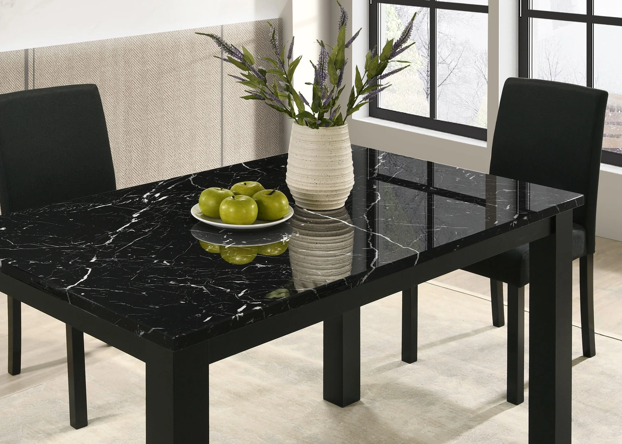 Resia - Dining Chair (Set of 4) - Black - Image 3