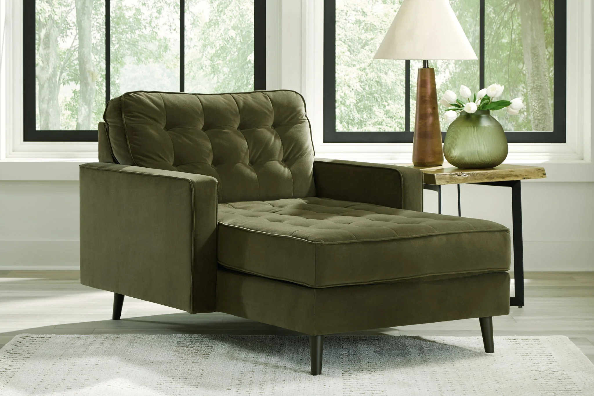 Reveon Lakes - Chaise - Olive - Image 2