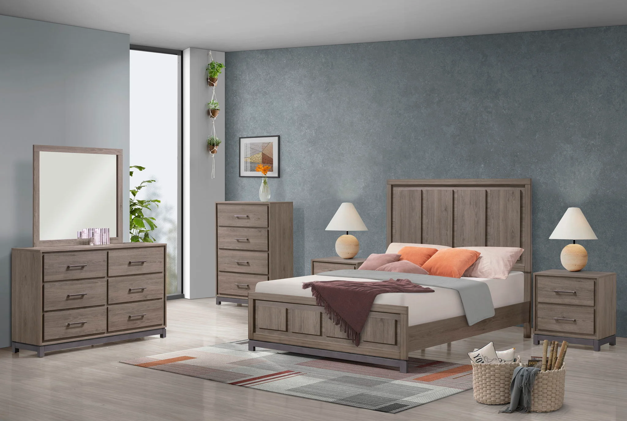 River - Nightstand - Light Brown - Image 3