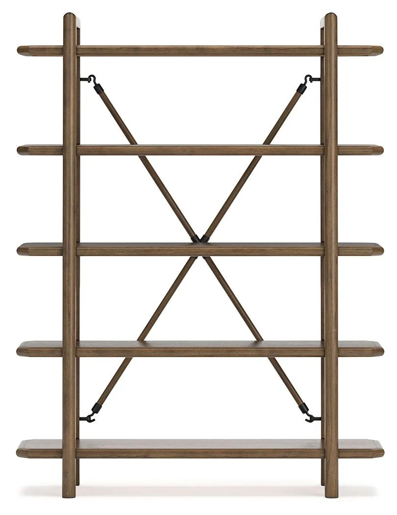 Roanhowe - Bookcase - Brown - Image 4