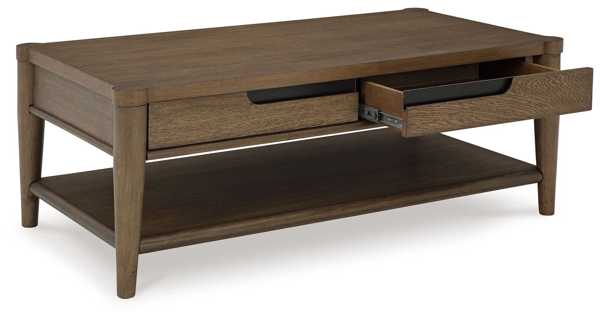 Roanhowe - Rectangular Cocktail Table - Brown - Image 2