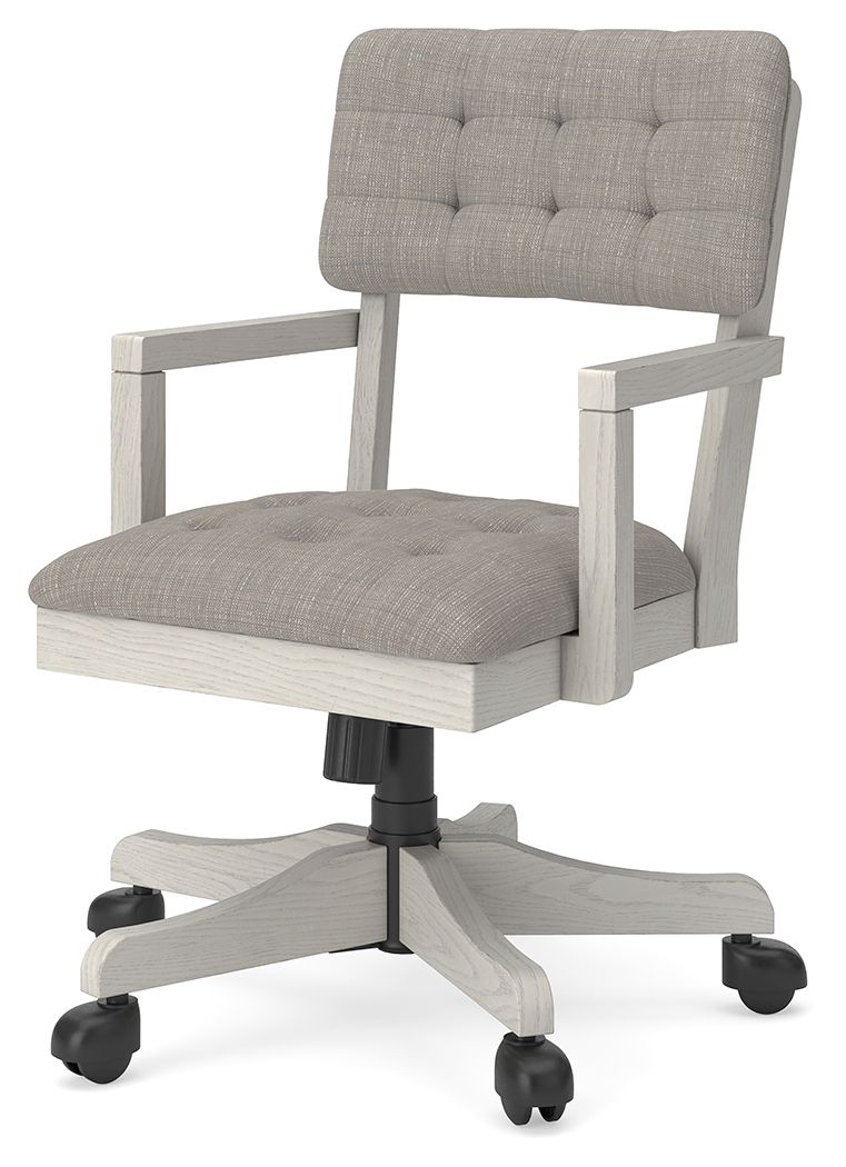 Robbinsdale - Home Office Desk Chair - Antique White - Image 2