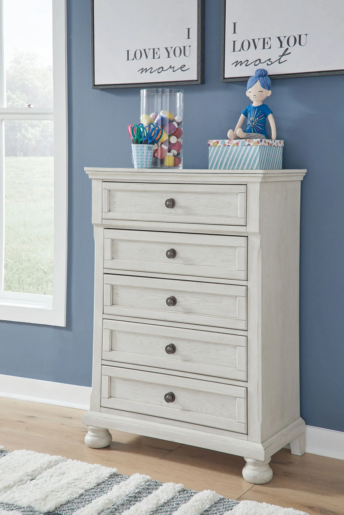 Robbinsdale - Youth Sleigh Storage Bedroom Set - Image 3