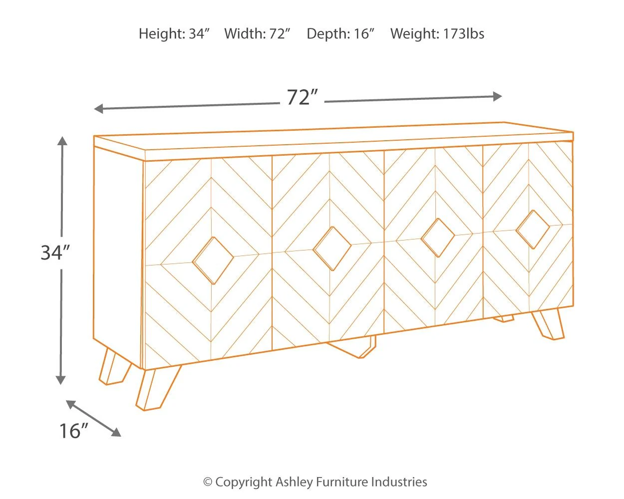 Robin Ridge - Accent Cabinet - Brown / Beige - Image 3
