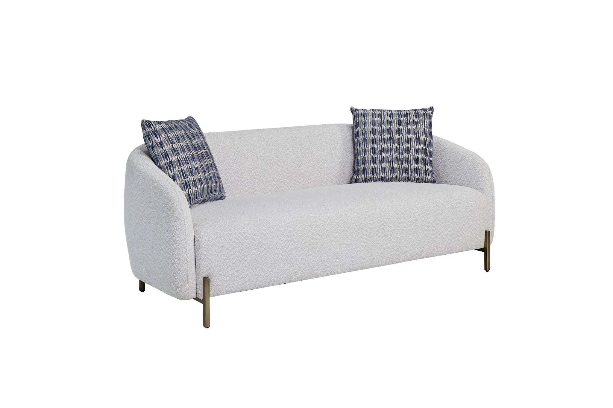 Rounded Sofa - White - Image 2