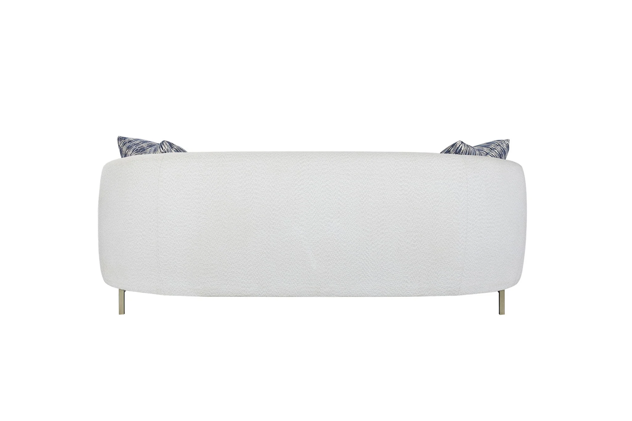 Rounded Sofa - White - Image 4