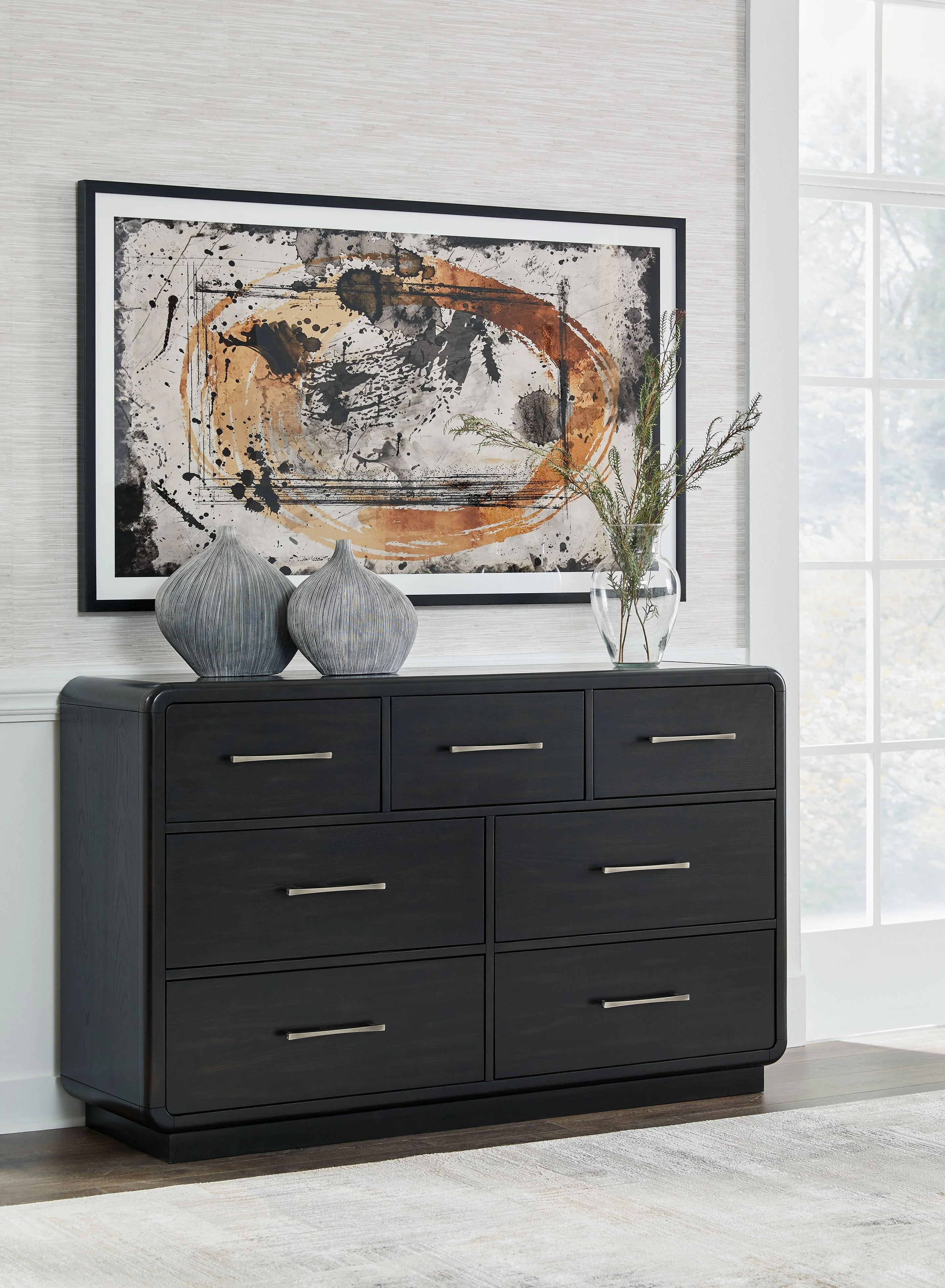 Rowanbeck - Dresser - Black - Image 4