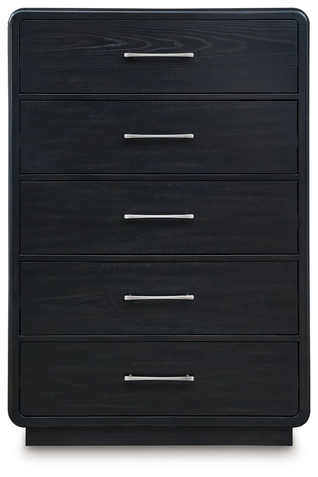 Rowanbeck - Five Drawer Chest - Black - Image 2