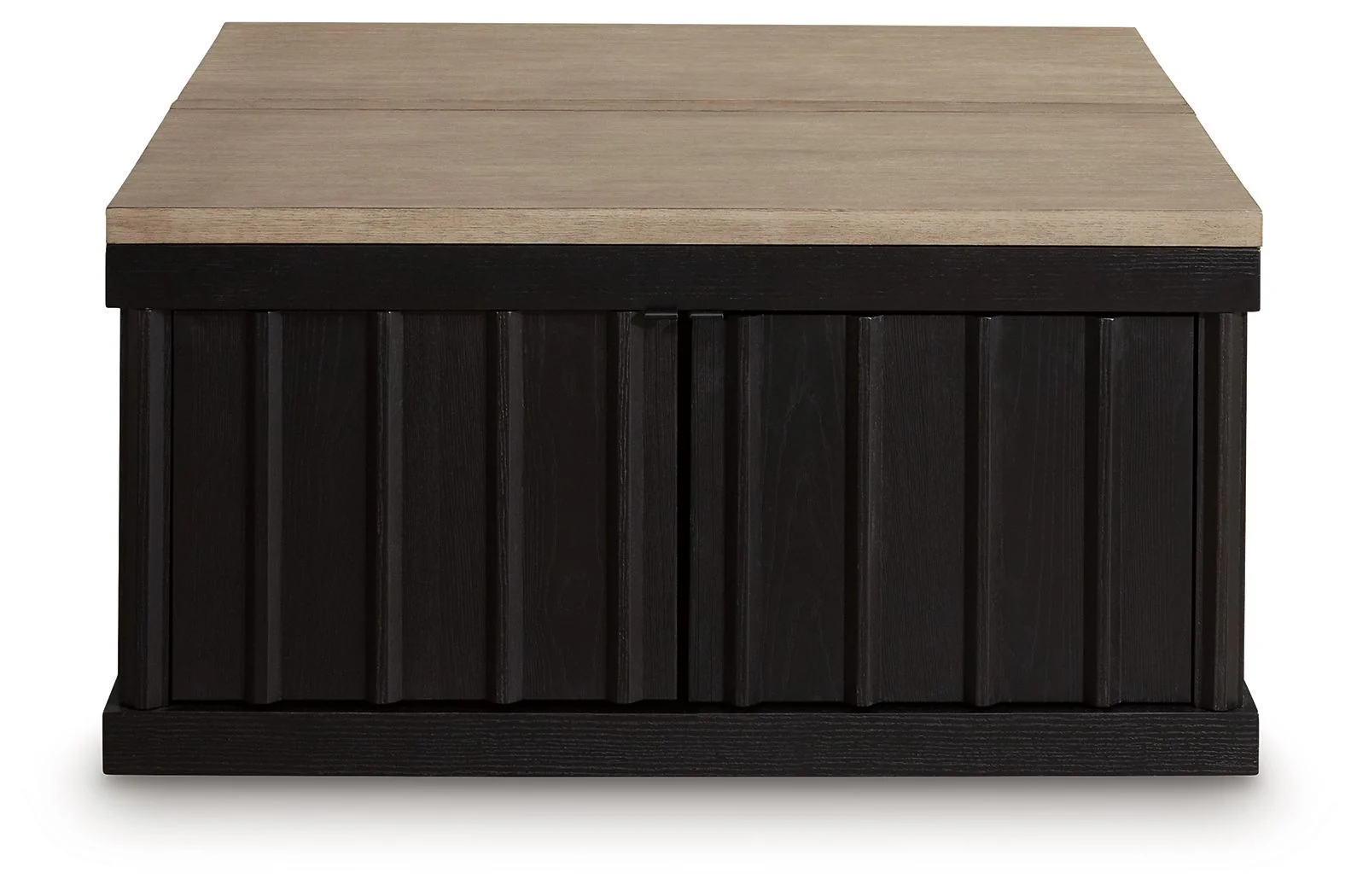 Rylandyn - Lift Top Cocktail Table - Black / Light Brown - Image 3