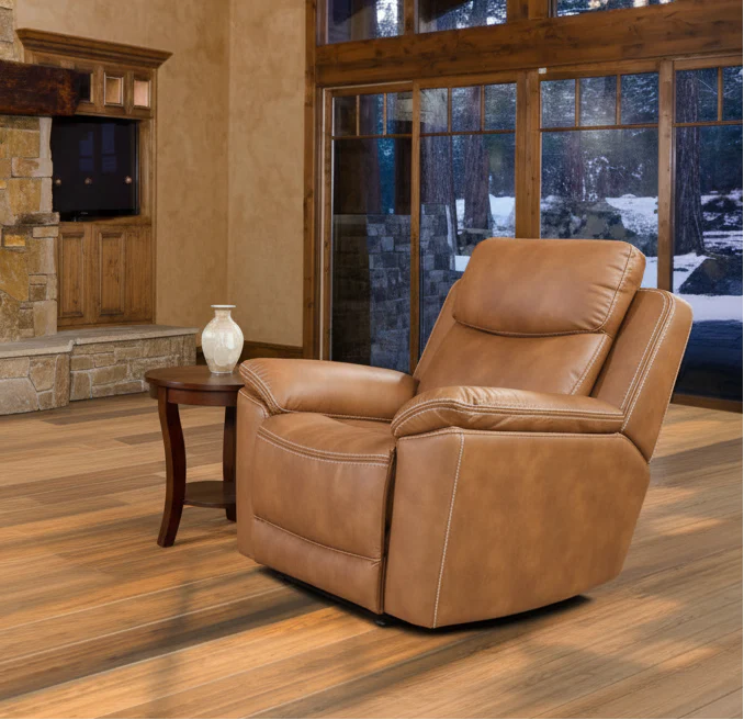 Sante Fe Copper Manual Reclining Living Room Set - Image 3