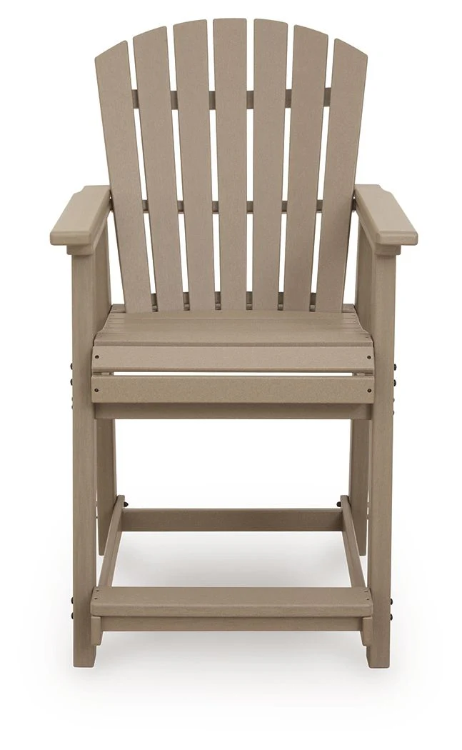 Seacliff Beach - Barstool (Set of 2) - Medium Brown - Image 3