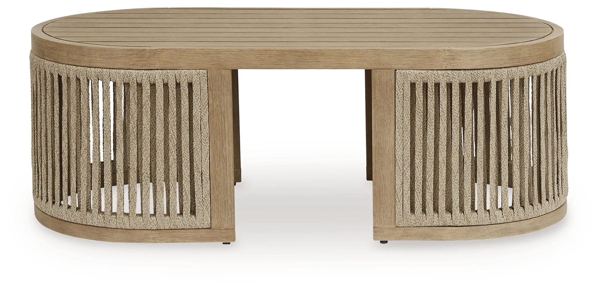 Serena Shores - Rectangular Cocktail Table - Beige - Image 2