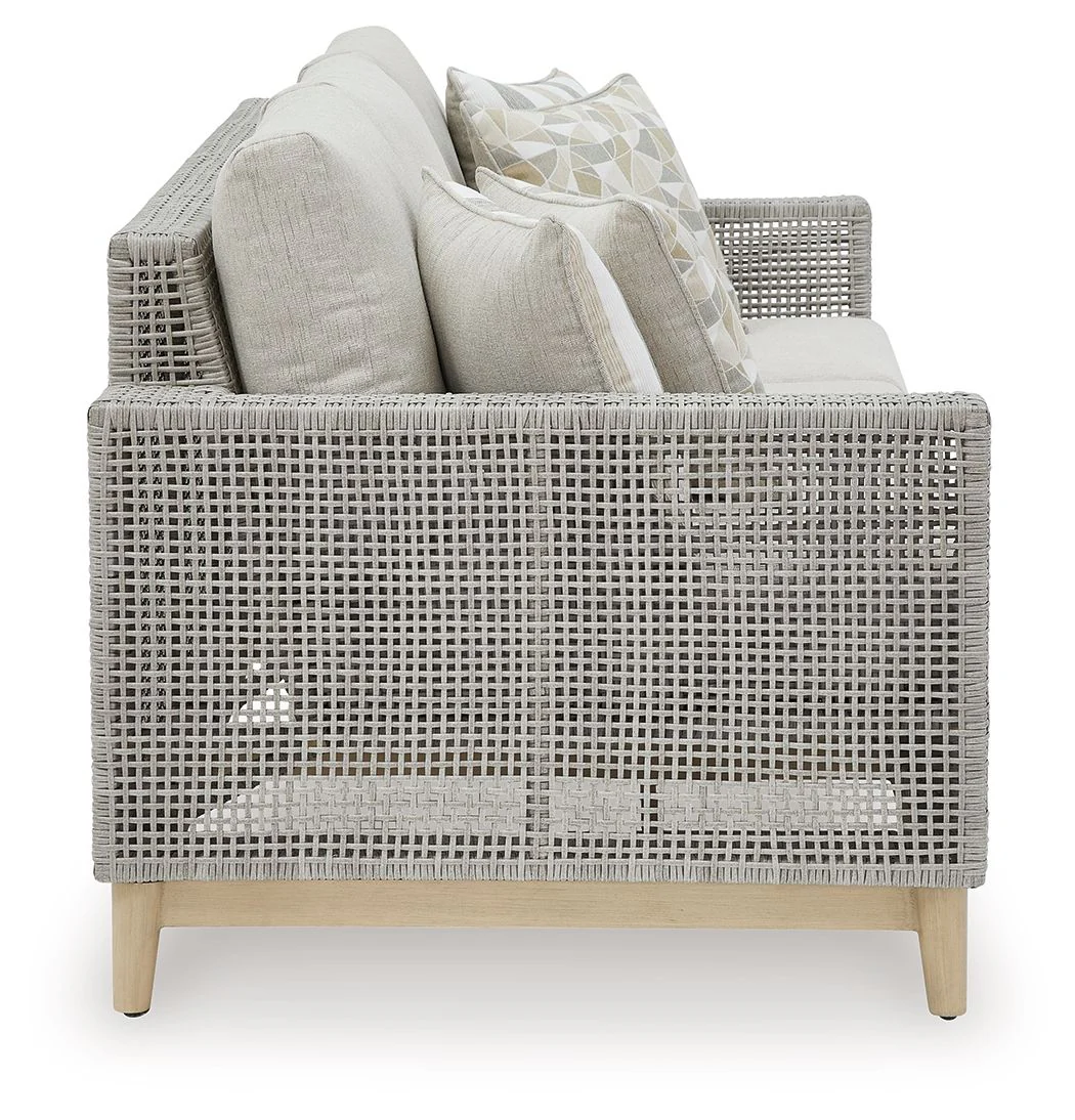 Seton Creek - 4 Pc. - Lounge Set - Gray - Image 2