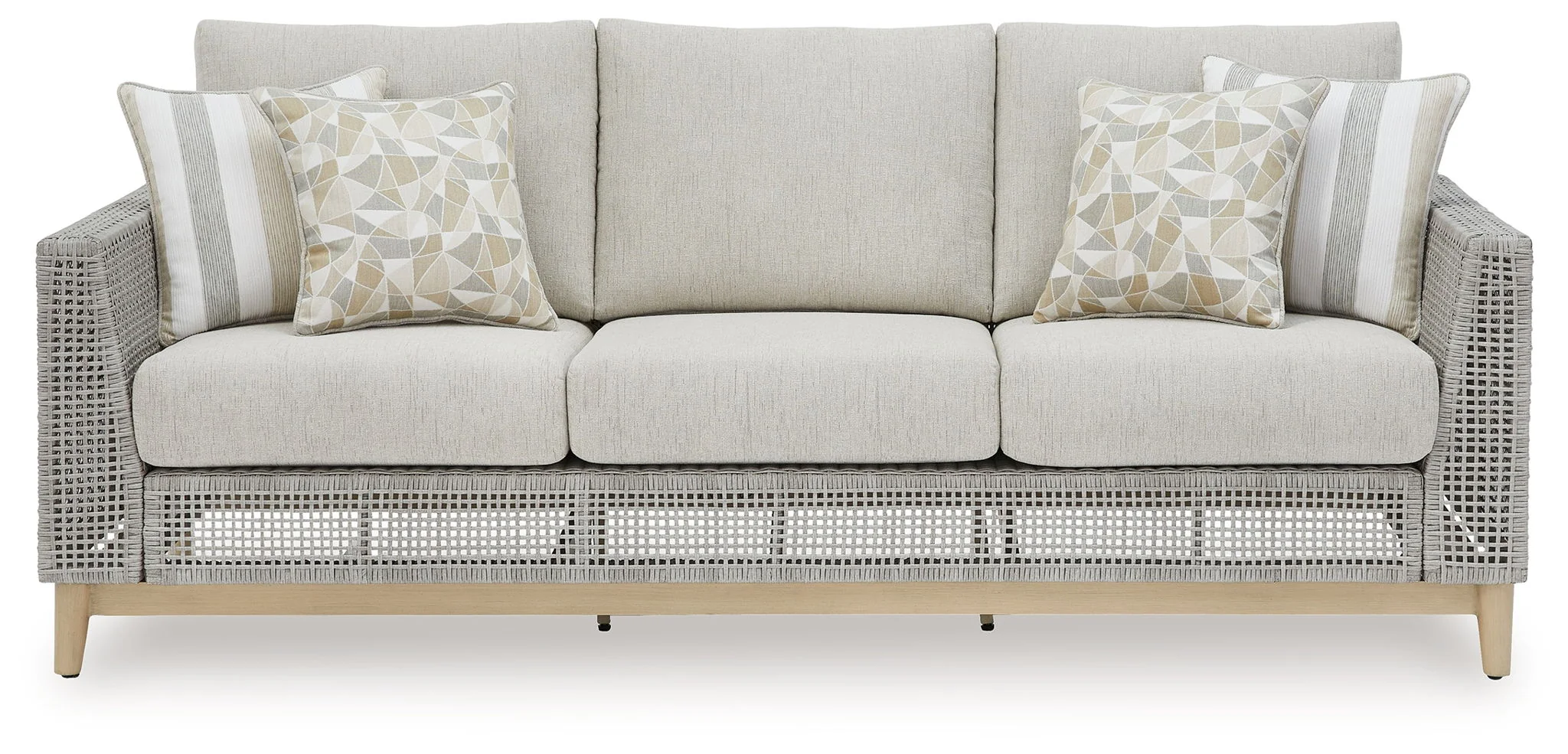 Seton Creek - 4 Pc. - Lounge Set - Gray - Image 3